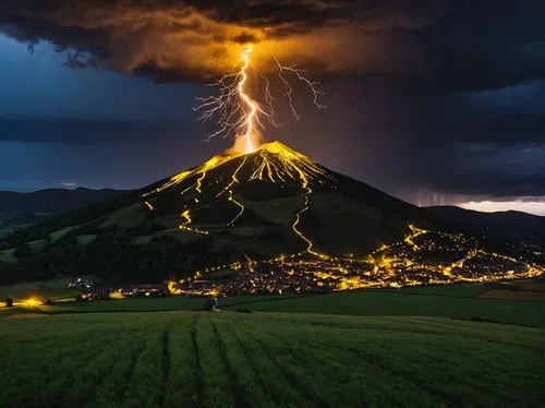 lightning strike,lightning storm,volcanic eruption,calbuco volcano,lightning bolt,eruption,the eruption,lightning,erupting,active volcano,nature's wrath,lightening,erupt,orage,volcanic activity,the volcano,natural phenomenon,gorely volcano,erupts,thunderstorms,Photography,Documentary Photography,Documentary Photography 31