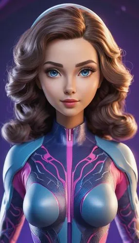 lilandra,cyberstar,alita,madelyne,femforce,siri,Unique,3D,3D Character