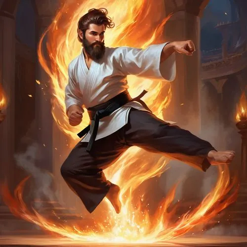 xingyiquan,taijiquan,kongfu,karateka,aikido,wushu,kenjutsu,nidan,kyokushin,yagya,kungfu,martial arts,taijutsu,daoist,dervish,karate,temur,shihan,taoist,baguazhang,Illustration,Realistic Fantasy,Realistic Fantasy 01