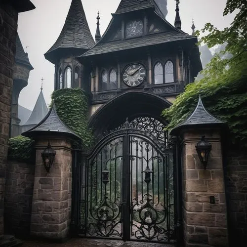 kirkyard,bruntsfield,front gate,haunted cathedral,greyfriars,scottish folly,holyroodhouse,haunted castle,craiglockhart,drachenfels,ghost castle,maulbronn monastery,traquair,merchiston,fairy tale castle,kelvinside,dunfermline,hyndland,dinmont,iron gate,Illustration,Black and White,Black and White 18