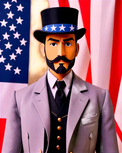 abraham lincoln,uncle sam,hickok,lincoln,abe,swanson,malverde,nusa,amerigo,micawber,americo,jamerica,lawman,ameriyah,mayor,mcartor,marston,cowhig,uncle sam hat,lincolnesque,Unique,Paper Cuts,Paper Cuts 03