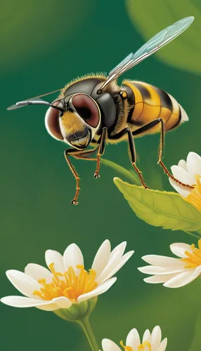 Craft a heartwarming story about a young child bonding with a friendly hover fly in their backyard.,syrphid fly,hoverfly,hover fly,hornet hover fly,wedge-spot hover fly,megachilidae,drawing bee,hymeno