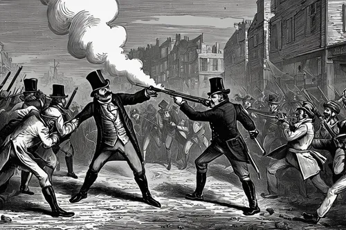 Write a thrilling steam release story.,guy fawkes,waterloo,assassination,shrovetide,danse macabre,the conflagration,épée,vintage ilistration,stage combat,revolvers,reenactment,emancipation,game illust