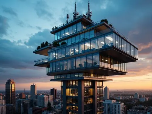 sky apartment,residential tower,the observation deck,skyscraper,observation deck,cantilevered,the skyscraper,the energy tower,skycraper,penthouses,skyloft,skyscapers,high rise,pc tower,skyscraping,modern architecture,steel tower,high rise building,high-rise building,glass building