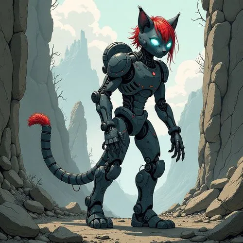 robnik,digitigrade,scourge,takanuva,matoran,redcat,Conceptual Art,Sci-Fi,Sci-Fi 05