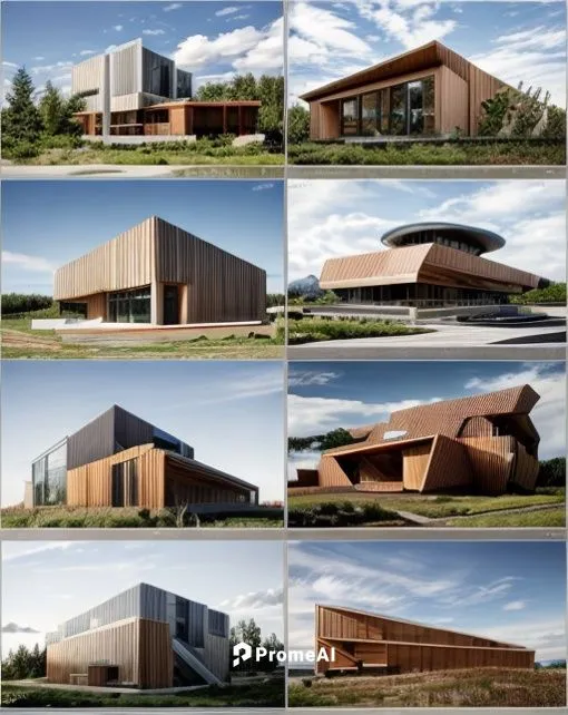 several design options with warm colors,kettunen center,noah's ark,school design,archidaily,facade panels,corten steel,wooden construction,the ark,wooden facade,kirrarchitecture,arq,new building,eco-c