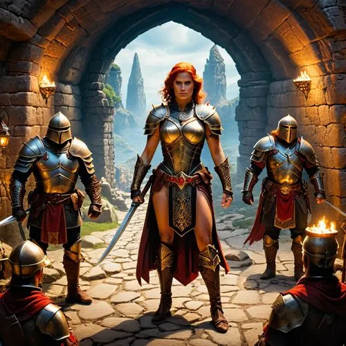 krietor,dragonlance,female warrior,gotrek,teela,neverwinter,caramon,bollandists,heroquest,gauntlet,triss,spearmen,warband,paladin,boudica,castleguard,knight armor,kushana,avernum,eberron,Photography,General,Cinematic