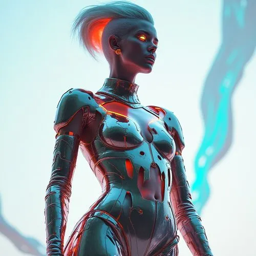 cortana,rei ayanami,cyberdog,cyberstar,symetra,neon body painting