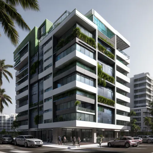 vedado,condominium,las olas suites,residential tower,apartment building,appartment building,south beach,residential building,condo,3d rendering,modern building,coconut grove,mixed-use,apartment block,glass facade,bulding,tropical house,miami,multistoreyed,apartments