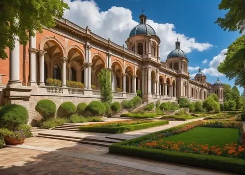 tsaritsyno,mirogoj,glyptotek,palace garden,dolmabahce,monastery garden,potsdam,monastery of santa maria delle grazie,subotica,chernivtsi,persian architecture,retiro,timisoara,bucharest,debrecen,kunsthistorisches museum,certosa di pavia,dushanbe,smolny,tashkent,Art,Artistic Painting,Artistic Painting 08