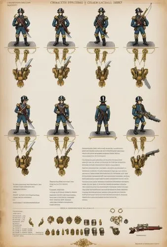 Miniature of steampunk soldier,an old drawing of an uniform and weapon,redemptor,primaris,shield infantry,ironmasters,sarmatians,warmaster,khaine,heavy armour,scourges,dakka,perpetuators,dreadnoughts,