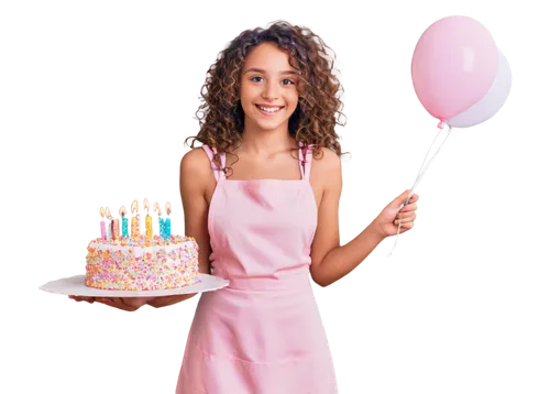 little girl with balloons,pink balloons,birthday banner background,happy birthday banner,clipart cake,birthday balloon,pink cake,birthday template,birthday background,pink icing,birthday wishes,cupcake background,happy birthday balloons,birthday items,children's birthday,party banner,quinceaneras,anniversaire,little girl in pink dress,fondant,Illustration,Realistic Fantasy,Realistic Fantasy 26