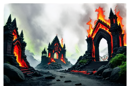 firelands,hellgate,devilwood,cataclysm,fire background,undermountain,darklands,northrend,scorched earth,undercity,cartoon video game background,warfront,khandaq,neverwinter,everquest,irminsul,darkfall,firewind,fire land,infernales,Illustration,Paper based,Paper Based 28