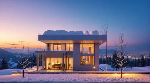 Небоскреб,winter house,snow house,snowhotel,gulmarg,house in mountains,house in the mountains,verbier,avalanche protection,cubic house,snow roof,snow shelter,jahorina,chalet,modern house,dreamhouse,mo