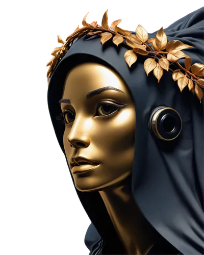 art deco woman,gold foil crown,derivable,golden wreath,headdress,headpiece,golden mask,gold flower,adornment,golden crown,gold filigree,headress,decorative figure,millinery,ancient egyptian girl,gold crown,headscarf,oshun,adornments,gold mask,Photography,Artistic Photography,Artistic Photography 08