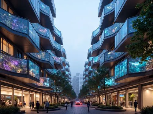 sanlitun,mvrdv,glass facade,hangzhou,liveability,condos,glass facades,multistoreyed,andaz,microdistrict,damac,crevier,urban design,biopolis,hongdan center,sky apartment,guangzhou,bahru,omotesando,residential tower