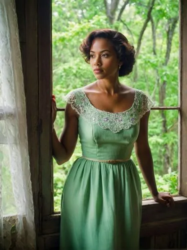 tiana,leontyne,southern belle,vintage dress,freema,african american woman,vintage woman,green dress,sarah vaughan,phylicia,rosaline,greensleeves,celestina,vintage women,tituba,diahann,monifa,toccara,chimamanda,ledisi,Photography,Documentary Photography,Documentary Photography 14