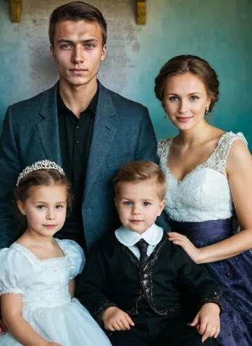 Young Russian-German couple with child (wife, husband and daughter),polygyny,pilecki,lebensborn,romanovs,duggar,hutterites,ceaucescu,family photos,family pictures,sspx,grandchildren,the dawn family,ke