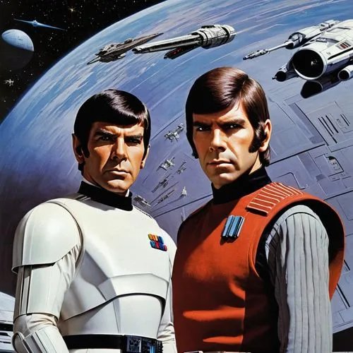 roddenberry,nimoy,spock,sarek,vulcans,sealab,deathstars,thrawn,romulans,mcquarrie,illogical,romulan,trekkies,voyagers,redshirts,katarn,phasers,starfleet,modernisers,spacewar,Conceptual Art,Sci-Fi,Sci-Fi 20