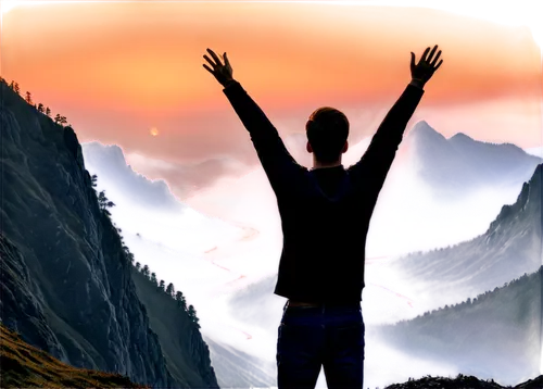 the spirit of the mountains,arms outstretched,praising,3d background,uplifted,arise,open arms,adonai,mountain spirit,derivable,mountain sunrise,worshiper,mountaintop,ascential,eckankar,huemer,ascend,invigorated,surrendering,exhilaration,Photography,Artistic Photography,Artistic Photography 10