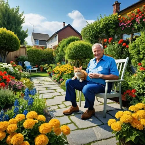 elderly couple,garden maintenance,garden bench,gardeners,landscapers,carers,retirees,dad and son outside,potted flowers,tobermore,semiretirement,homecare,care for the elderly,granda,garden furniture,nurseryman,beautiful garden flowers,garten,idyllic,cottage garden,Photography,General,Realistic