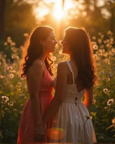 girl kiss,wlw,romantic scene,beautiful photo girls,sapphic,romantic portrait,Illustration,Realistic Fantasy,Realistic Fantasy 07