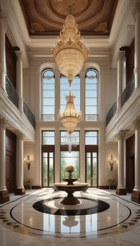 emirates palace hotel,nemacolin,cochere,ballroom,ballrooms,grand floridian,gleneagles hotel,lobby,entrance hall,luxury home interior,coffered,turnberry,foyer,greystone,rosecliff,hotel lobby,luxury hotel,amanresorts,rotunda,palladianism,Illustration,Realistic Fantasy,Realistic Fantasy 44