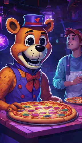 pizza supplier,pizza service,pizzeria,the pizza,pizza,order pizza,game illustration,pan pizza,pizza stone,cg artwork,scandia bear,pizza hawaii,diner,jigsaw puzzle,antipasta,game art,pizzas,the bears,pizol,slices,Illustration,Realistic Fantasy,Realistic Fantasy 20