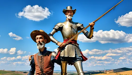 don quixote,ballet don quijote,cossacks,guards of the canyon,goatherd,swordsmen,scarecrows,bach knights castle,musketeers,playmobil,pilgrims,scandia gnomes,skylander giants,musketeer,digital compositing,consuegra,conquistador,villagers,vilgalys and moncalvo,cavalry,Photography,General,Realistic