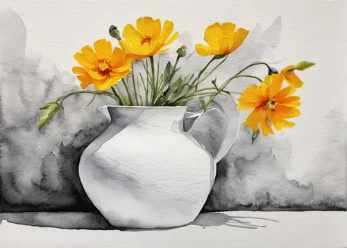 yellow orange tulip,yellow tulips,flower painting,orange tulips,crocus,watercolour flowers,spring crocus,daffodils,daffodil,watercolor painting,watercolour flower,yolk flower,crocuses,watercolor background,crocus flowers,tommie crocus,watercolor flower,the trumpet daffodil,flower illustrative,watercolor flowers,Illustration,Paper based,Paper Based 24