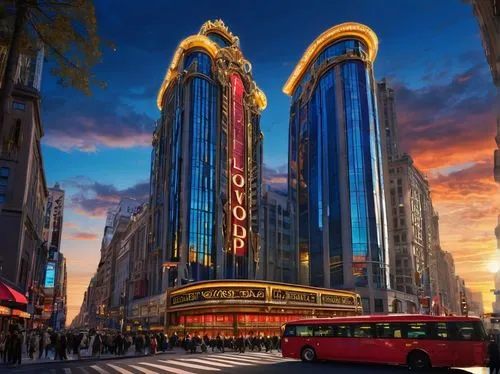 fox theatre,pantages,radio city music hall,belasco,bioshock,wiltern,warner theatre,orpheum,chicago theatre,reno,art deco,emporium,imagineering,california adventure,the disneyland resort,alabama theatre,sanfrancisco,hollycp,foshay,cinerama,Illustration,Retro,Retro 13