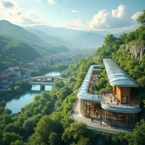 naboo,house in the mountains,house in mountains,bitan,tulou,bosna,bosnia,basque country,building valley,dilijan,render,ticino,rivendell,vrhbosna,asian architecture,tatev,luxury hotel,romania,futuristic architecture,roof landscape,Photography,General,Realistic