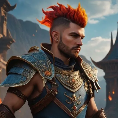 a male character in the video game age of war,dujarric,alexios,miramas,male elf,gotrek,rhodian