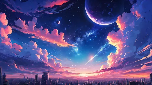 futuristic landscape,sky,space art,galaxy,vast,alien planet,planet alien sky,fantasy landscape,night sky,planet,space,alien world,skyscape,sky space concept,cosmos,meteor,starscape,skies,skywatch,the night sky,Photography,General,Natural
