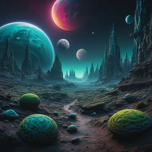 lunar landscape,alien planet,alien world,fantasy landscape,moonscape,futuristic landscape,exoplanets,planets,planetary,gliese,fantasy picture,moon valley,moonscapes,planetoid,panspermia,exoplanet,barsoom,extrasolar,moonbase,moons,Photography,General,Fantasy