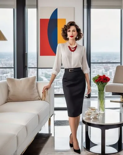 ardant,business woman,baranski,kirienko,businesswoman,chairwoman,sarandon,secretary,real estate agent,business girl,eames,secretarial,mid century modern,manageress,hotelier,attendant,saleslady,scavolini,vitra,concierge,Art,Artistic Painting,Artistic Painting 43