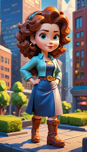 merida,princess anna,agnes,cute cartoon character,tiana,little girl in wind,animated cartoon,cg artwork,super heroine,cute cartoon image,wonder woman city,female doctor,main character,disney character