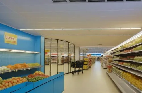 hyper market
,this is an image of fruit and vegetables on display in a grocery store,heijn,netgrocer,delhaize,kesko,supermarket,loblaws,hypermarket,tsengwen,migros,homegrocer,systembolaget,hypermarket