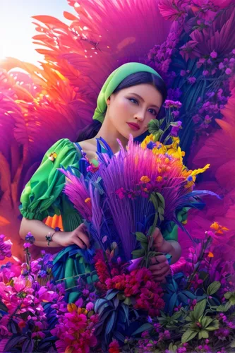 flowers png,girl in flowers,iranian nowruz,splendor of flowers,colorful flowers,tropical bloom,colorful floral,floral composition,vibrant color,flower background,colorfulness,floral design,bjork,floristry,beautiful girl with flowers,flora,nowruz,sea of flowers,florist gayfeather,flower garden