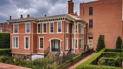 henry g marquand house,historic house,dillington house,red brick,brick house,old town house,homes for sale in hoboken nj,old colonial house,ruhl house,red bricks,house with caryatids,doll's house,sand