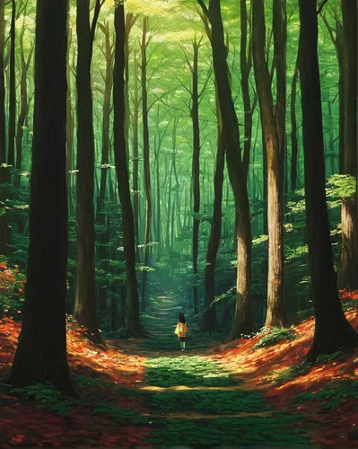 forest path,forest,green forest,autumn forest,forest background,forest landscape,the forest,forest walk,forest of dreams,forest floor,forest glade,forest road,fairy forest,forests,in the forest,deciduous forest,holy forest,the forests,forest ground,the woods,Illustration,Japanese style,Japanese Style 17