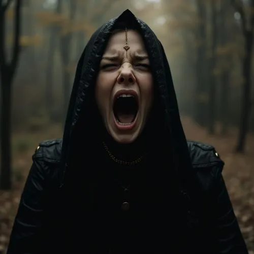 scared woman,borknagar,tarja,hekate,malefic,scream