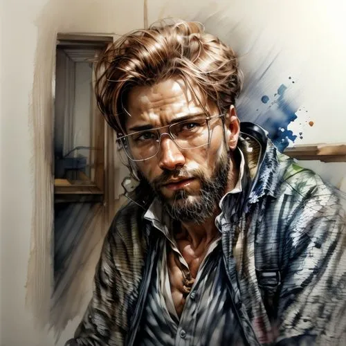 kojima,italian painter,self-portrait,artist portrait,world digital painting,digital painting,photo painting,anton chekhov,painter,tony stark,hangover,painting technique,fan art,artistic portrait,man portraits,gale,wolverine,painting work,illustrator,game art