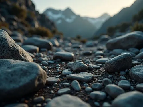 mountain stone edge,tilt shift,depth of field,gravel,render,gravel stones,riverbed,material test,background with stones,3d render,lensbaby,stone background,3d rendered,rocks,cinema 4d,shoreline,wallpaper 4k,4k wallpaper,full hd wallpaper,riverbeds