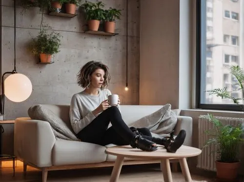 woman sitting,woman drinking coffee,window sill,tea zen,sitting,sitting on a chair,yenny,floor lamp,songdo,kahi,girl sitting,seated,windowsill,table lamp,apartment lounge,in seated position,ekornes,legs crossed,haselrieder,burcu,Conceptual Art,Sci-Fi,Sci-Fi 09