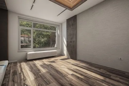 hardwood floors,wood floor,hallway space,wood flooring,wooden floor,3d rendering,flooring,daylighting,modern room,core renovation,wood grain,bonus room,guest room,wood window,hardwood,wood texture,wooden planks,render,danish room,laminate flooring,Interior Design,Living room,Modern,German Mixed Modern