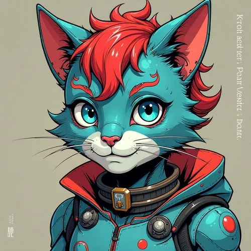 firecat,mae,cat warrior,fireheart,korin,cartoon cat,Conceptual Art,Daily,Daily 32