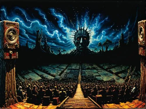 immenhausen,cirith,prog,lacedaemonians,pandorica,stage design,Illustration,Realistic Fantasy,Realistic Fantasy 33