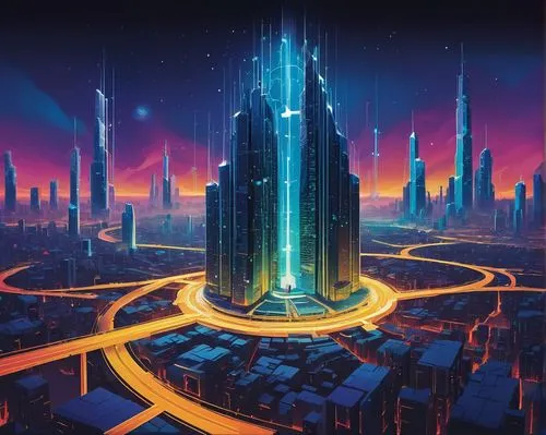 cybercity,cybertown,cyberport,megapolis,coruscant,citadels,cyberworld,cyberia,megacorporation,tron,futuristic landscape,digitalism,fantasy city,areopolis,metropolis,futuregen,coldharbour,homeworlds,arcology,megacorporations,Conceptual Art,Fantasy,Fantasy 21