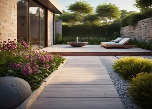 landscape design sydney,landscape designers sydney,garden design sydney,landscaped,wooden decking,3d rendering,zen garden,roof landscape,artificial grass,landscaping,paving slabs,roof terrace,home landscape,render,turf roof,hardscape,outdoor furniture,japanese zen garden,decking,garden bench,Illustration,Vector,Vector 12